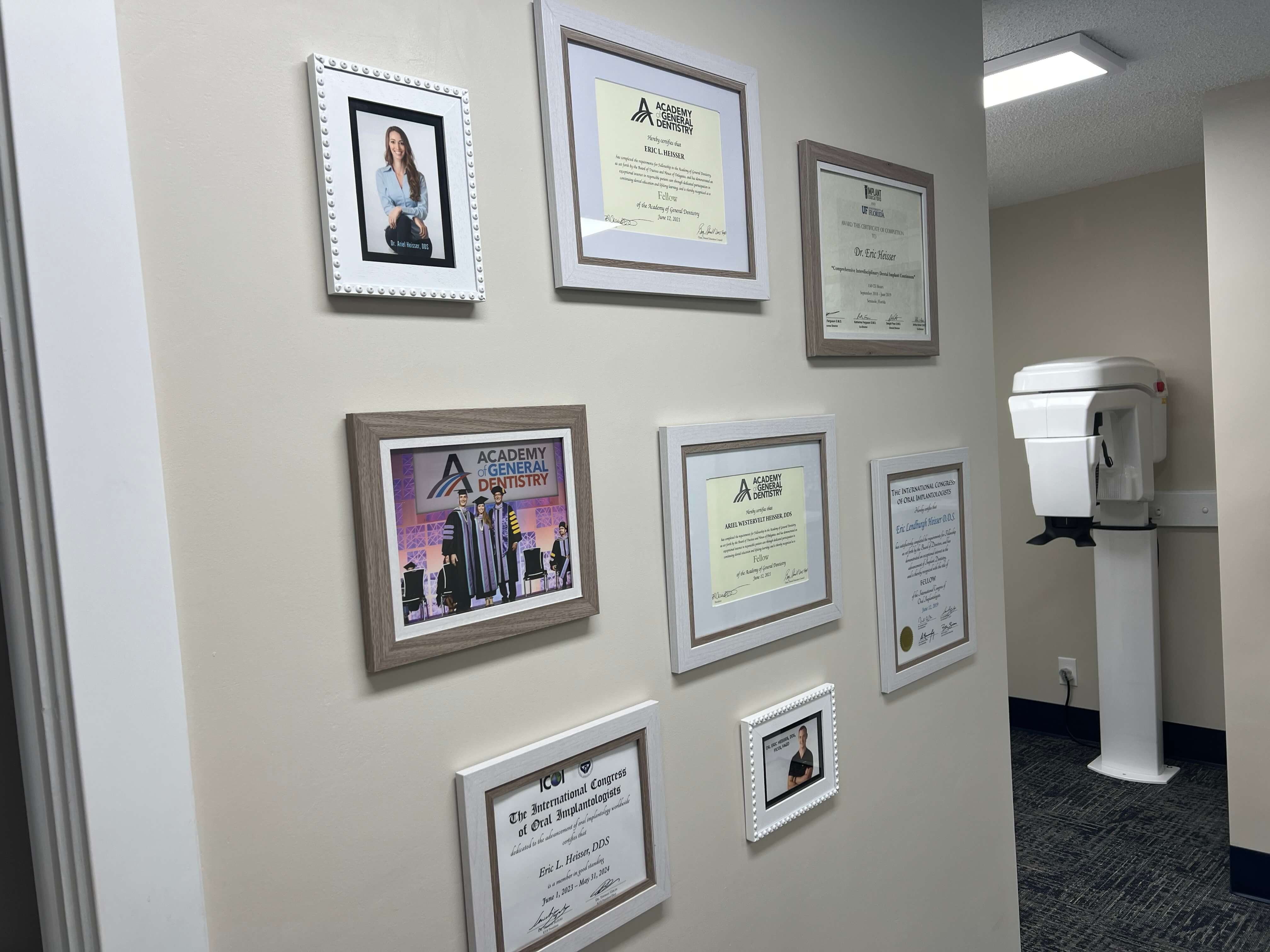 AGD accreditation of Norton Shores Michigan dental office building
